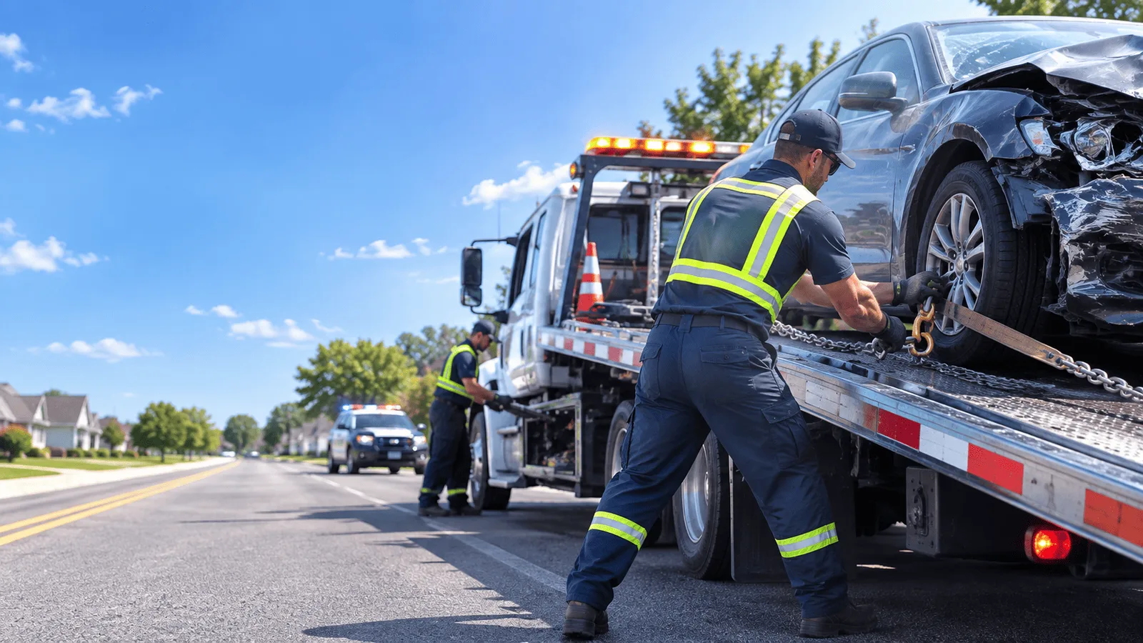 Accident Towing Service in Rushsylvania, OH near me